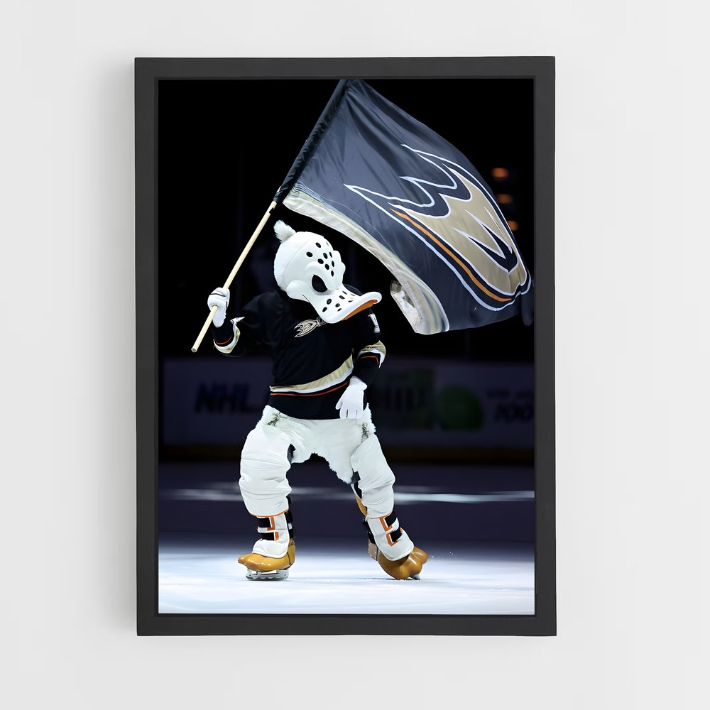 Poster Fierté des Ducks – affiche Hockey sur glace (vue 2)